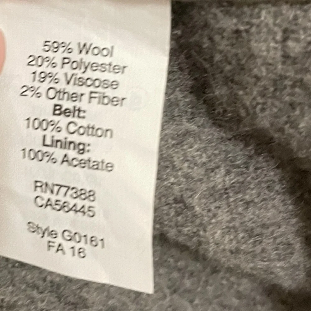 Gray Wool-Blend Boyfriend Blazer Jacket - Women - Picture 5 of 10